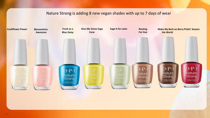 OPI Nature Strong Lacquer Blossom Into Awesome 15mL / 0.5 oz #NAT043