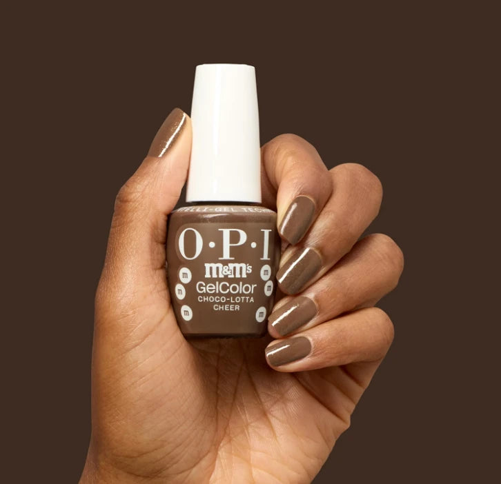 OPI GelColor Inteli-Gel Choco-lotta Cheer 0.5 oz #HPT04