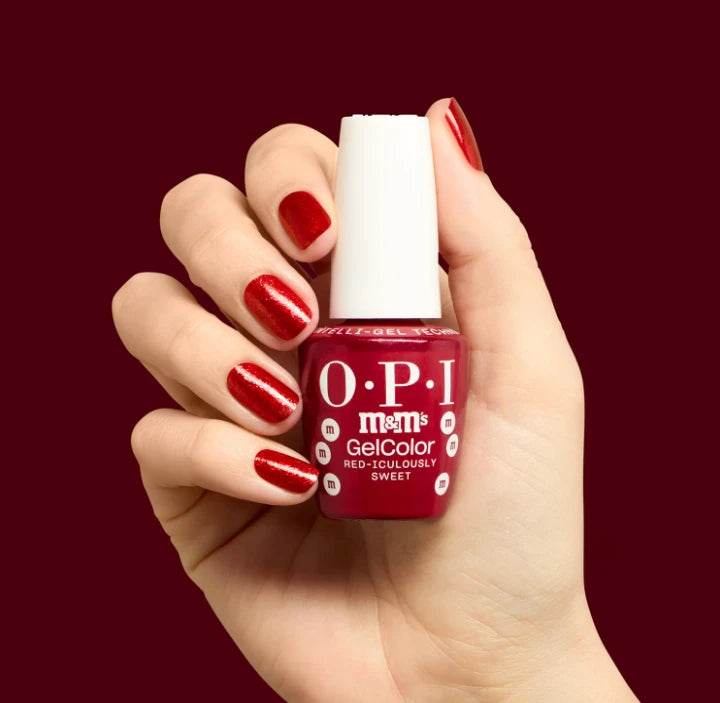 OPI GelColor Inteli-Gel Red-iculously Sweet 0.5 oz #HPT12