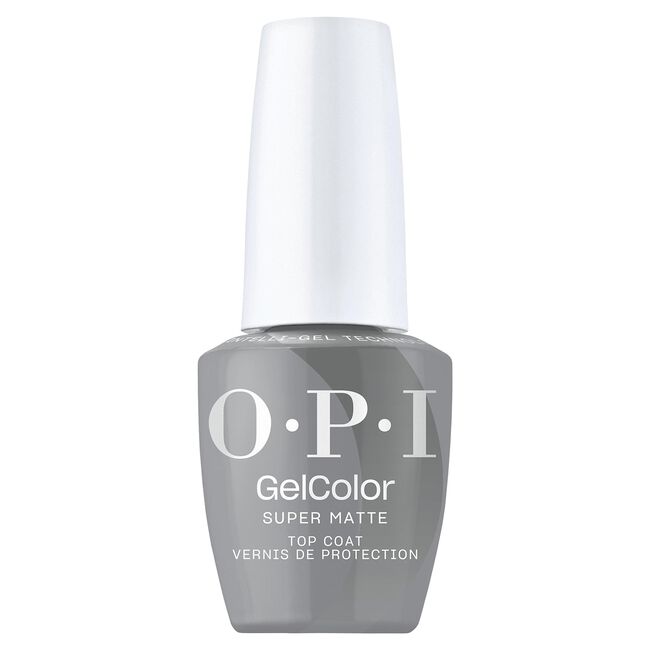 OPI GelColor Inteli-Gel Super Matte Top Coat 0.5 oz #GC004