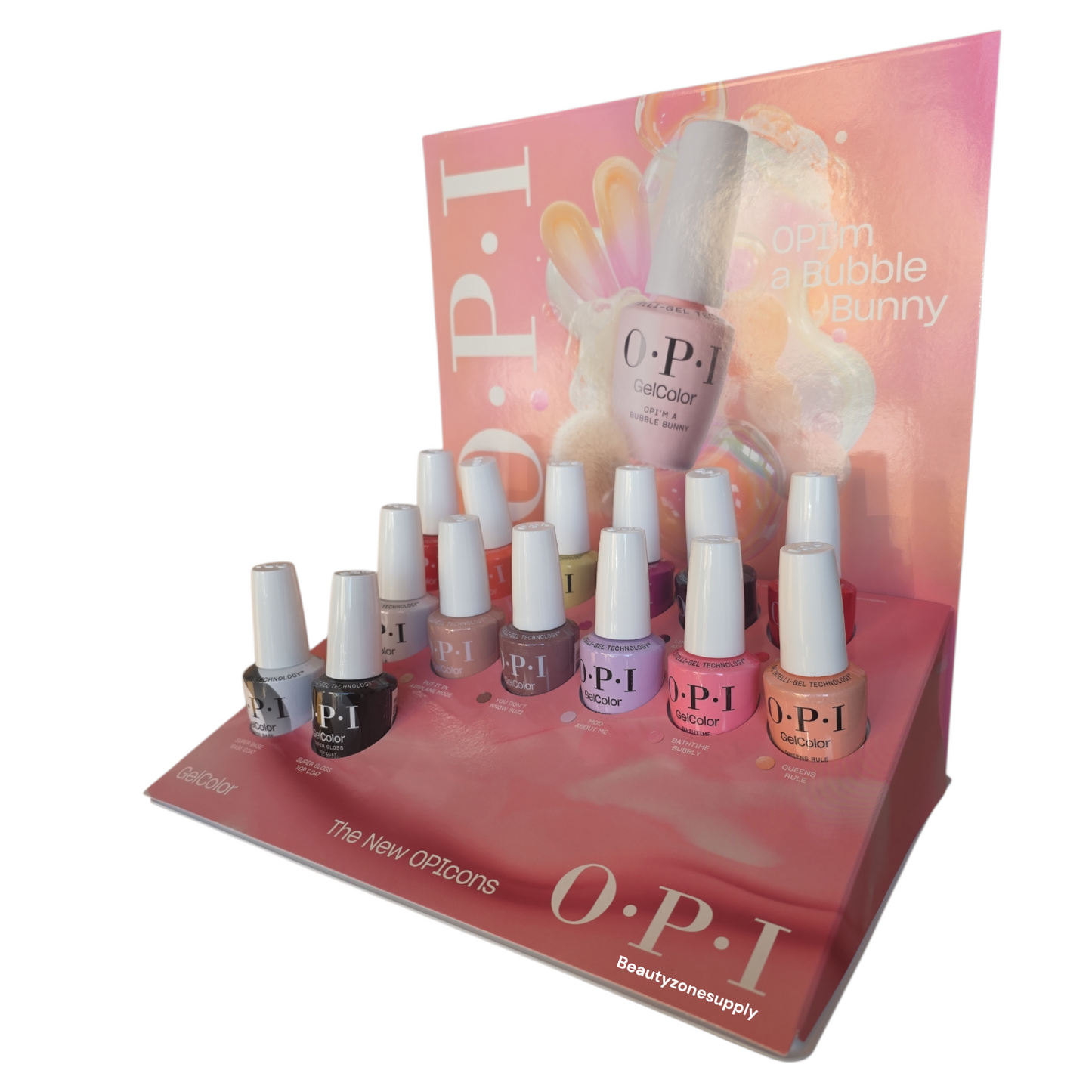 OPI GelColor Inteli-Gel The New OPIcons Spring 2026 14 pc Display - BeautyzoneNailSupply