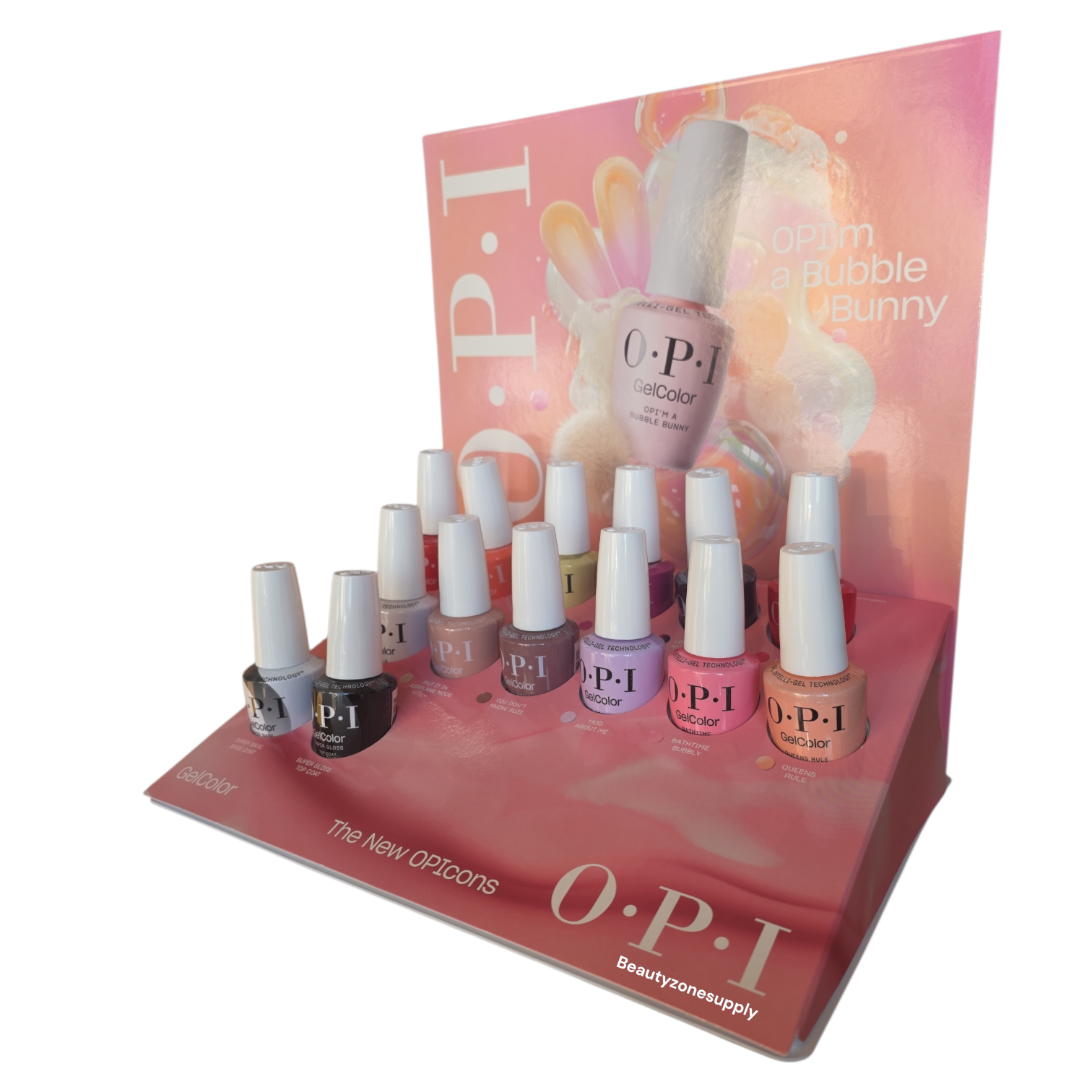 OPI GelColor Inteli-Gel The New OPIcons Spring 2026 14 pc Display - BeautyzoneNailSupply