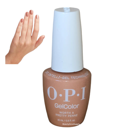OPI GelColor Inteli-Gel Worth a Pretty Penne 0.5 oz #GCV27