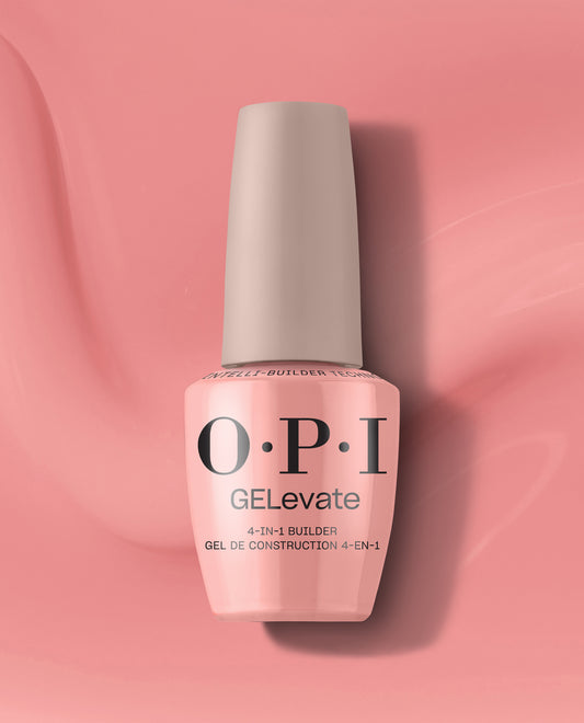 OPI Gelevate 4 in 1 Builder Gel in a Bottle Pink Over-slay #BIB004