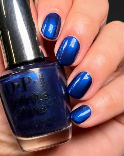 OPI Infinite Shine Sneak-a-Blue Candy 0.5 oz #HRS18