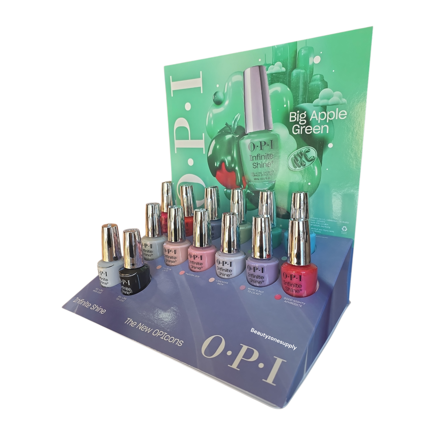 OPI Infinite Shine The New OPIcons Spring 2026 14 pc Display ISDS022