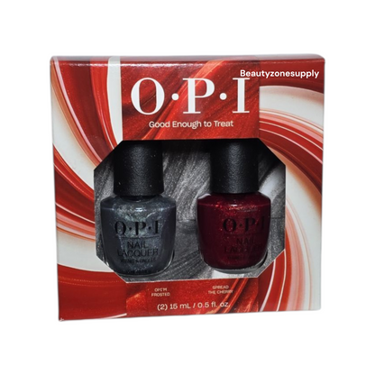 OPI Nail Lacquer Duo Pack OPI’m Frosted, Spread the Cherry #HRS31