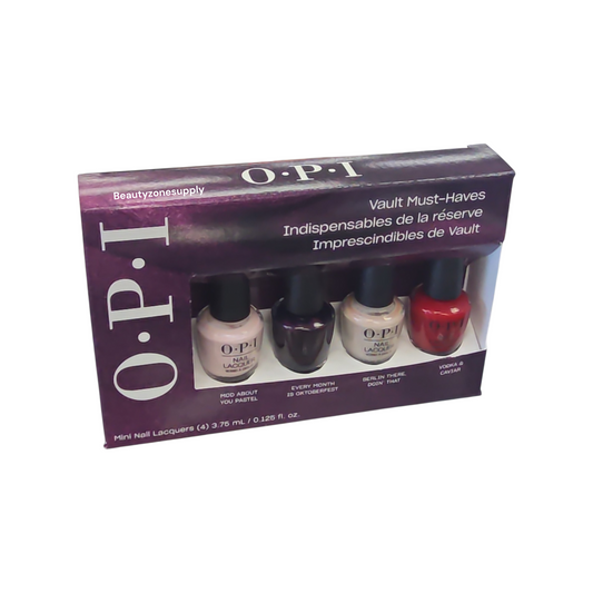 OPI Nail Lacquer Fall 2026 Vault Must-Haves 4pc Mini-Pack #DCF011