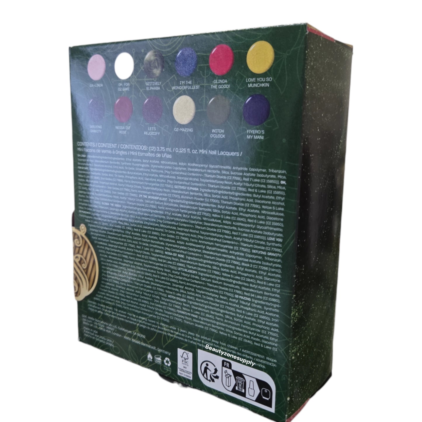 OPI Nail Lacquer Mini 12 pcs Wicked holiday Collection #HRR27