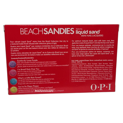 OPI Nail Lacquer Mini Beach Sandies Collection