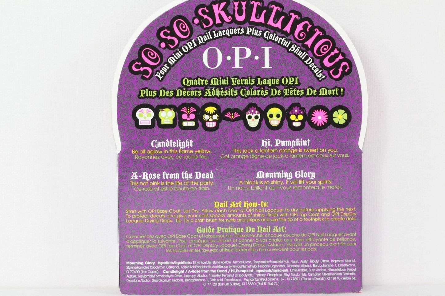 OPI Nail Lacquer Mini  Skull Icious Halloween