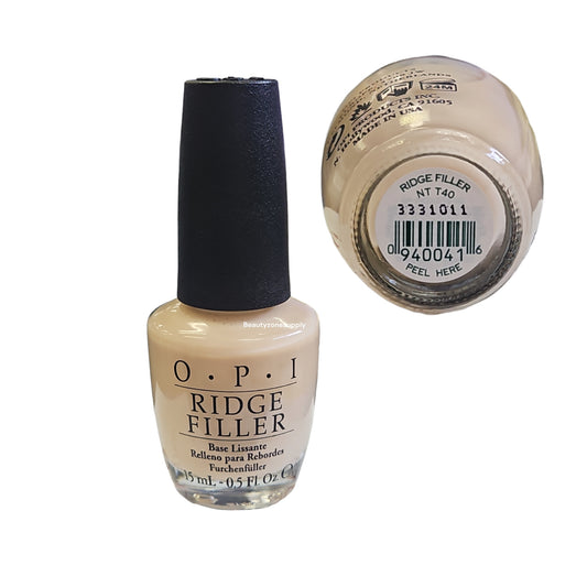 OPI Nail Lacquer Ridge Filler Base Coat 15 ML / 0.5 OZ NTT40