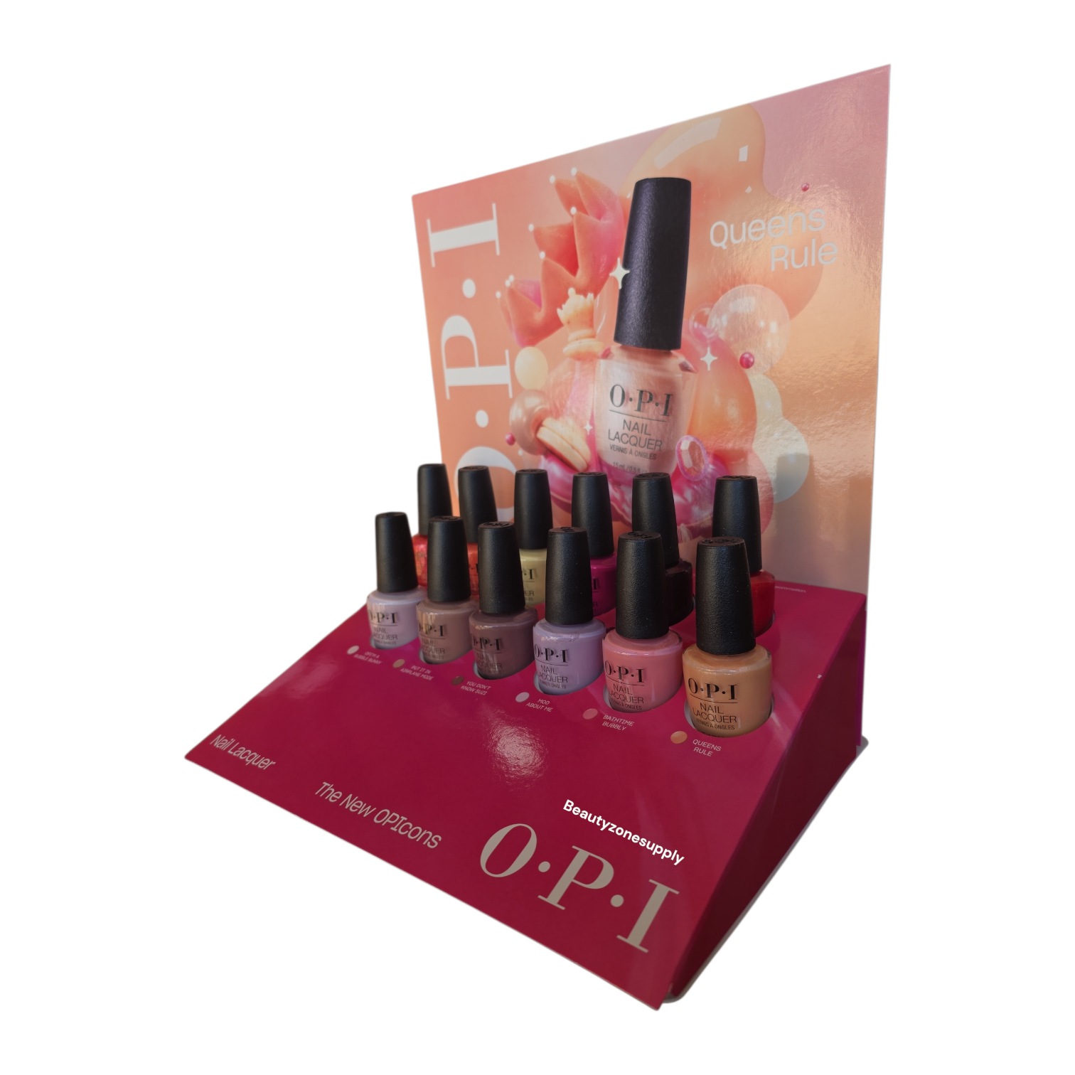 OPI Nail Lacquer The New OPIcons Spring 2026 12 pc 0.5 oz with Display  #DCS034 - BeautyzoneNailSupply