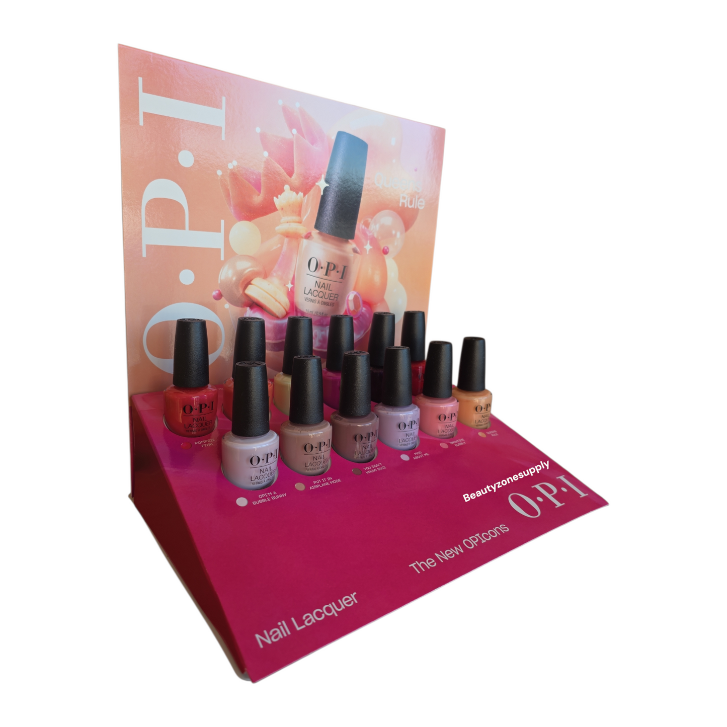 OPI Nail Lacquer The New OPIcons Spring 2026 12 pc 0.5 oz with Display  #DCS034 - BeautyzoneNailSupply