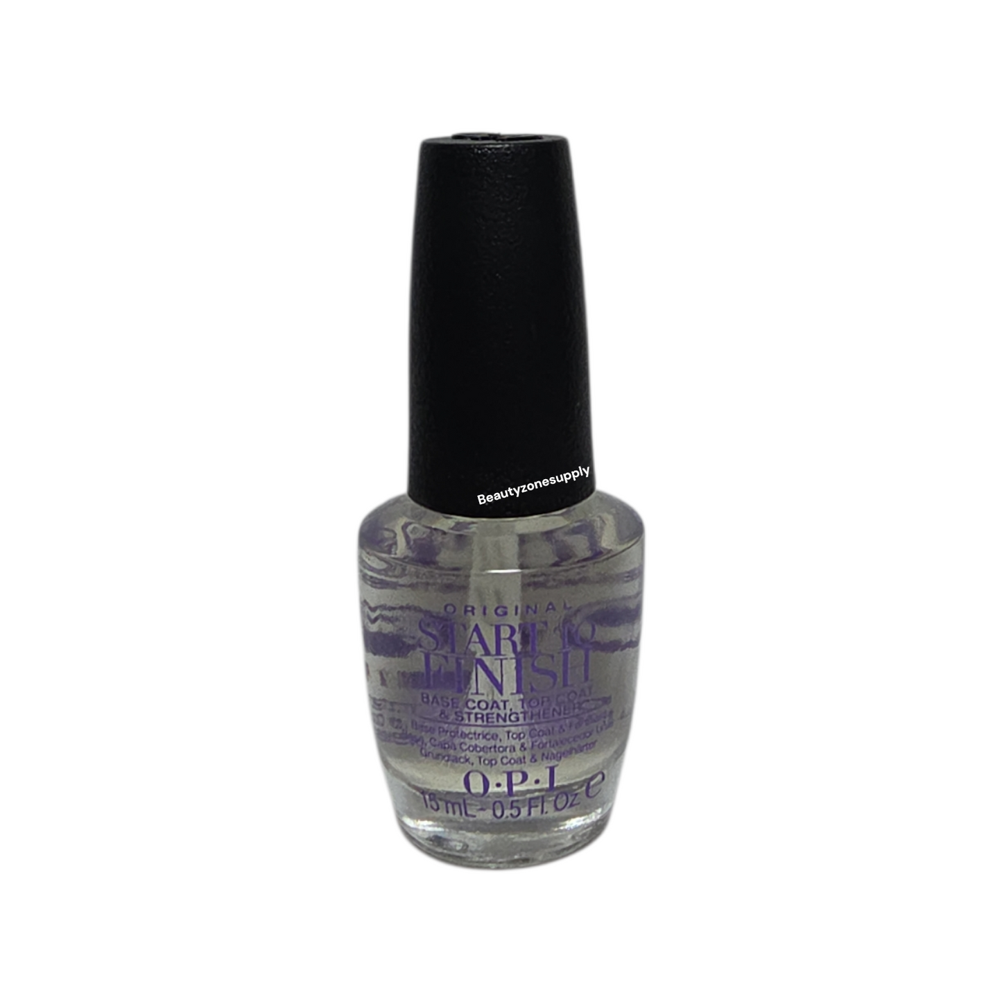 OPI Nail Lacquer Top Base Start To Finish 0.5 oz Ntt70