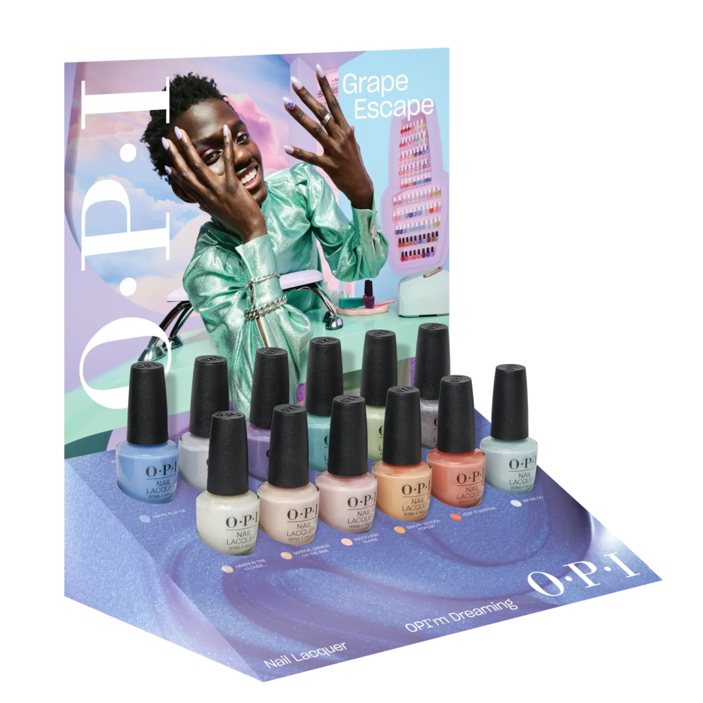 OPI Nail Lacquer OPI’m Dreaming Spring 2025 Display #DCS021