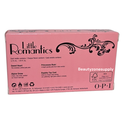 OPI nail lacquer mini Little Romantics set