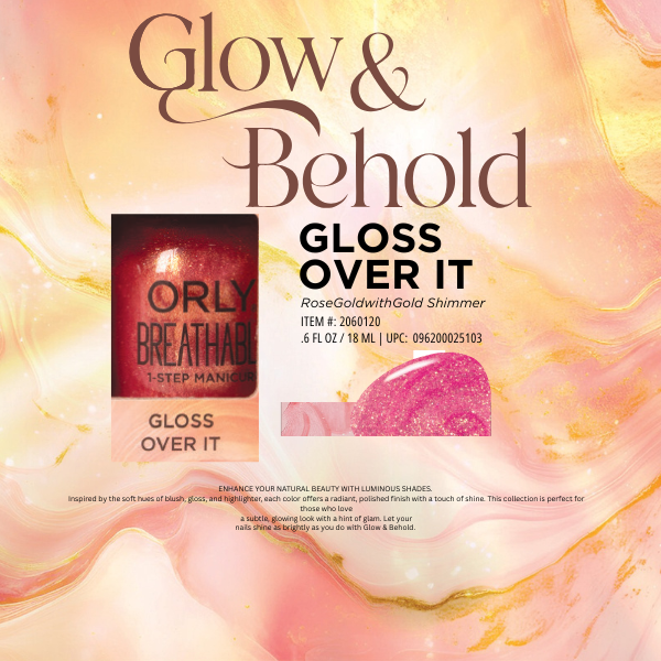 ORLY Breathable Nail Lacquer Gloss Over it .6 fl oz #2060120