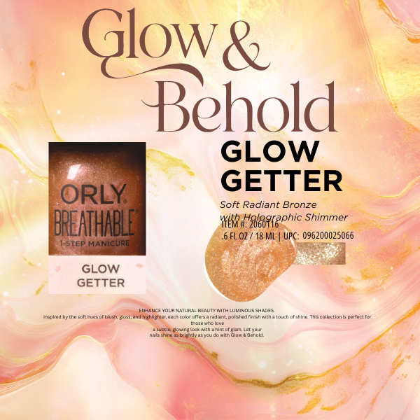 ORLY Breathable Nail Lacquer Glow Getter .6 fl oz #2060116