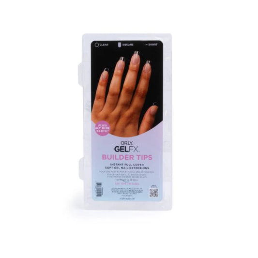ORLY Builder Gel Tips Starter Kit - Short Square - 3500202