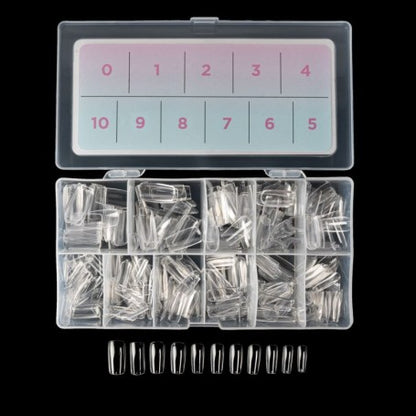 ORLY Gel Fx Builder Tips Medium Square Soft Gel X 550 tips  #3350030