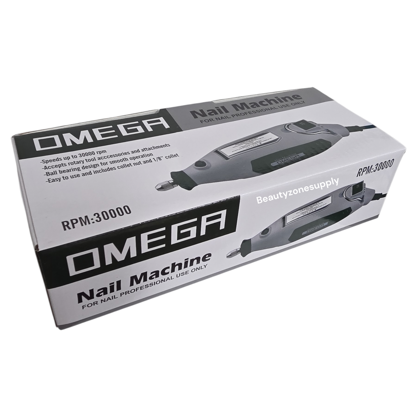 Omega Nail Drill Machine 2 Way 30000 rpm