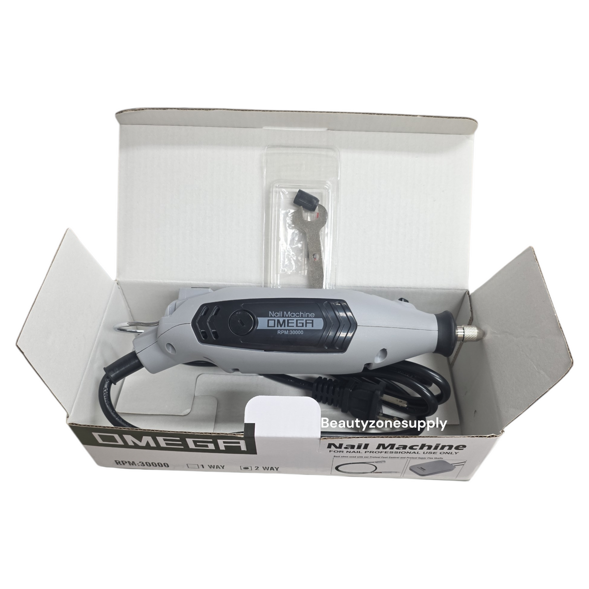 Omega Nail Drill Machine 2 Way 30000 rpm