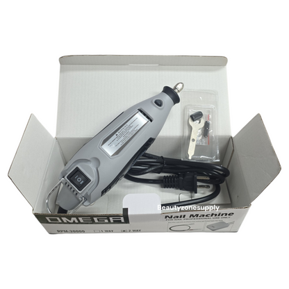 Omega Nail Drill Machine 2 Way 30000 rpm