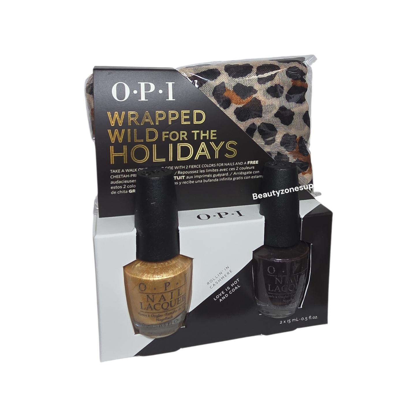 Opi Nail Lacquer Wrapped Wild For The Holidays set