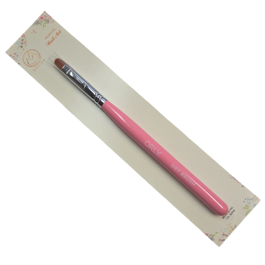 Orly Nail Art Brush Dry Brush Pink Handle #2360004