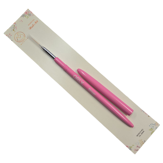 Orly Nail Art Brush Striper Brush Pink Handle #2360007