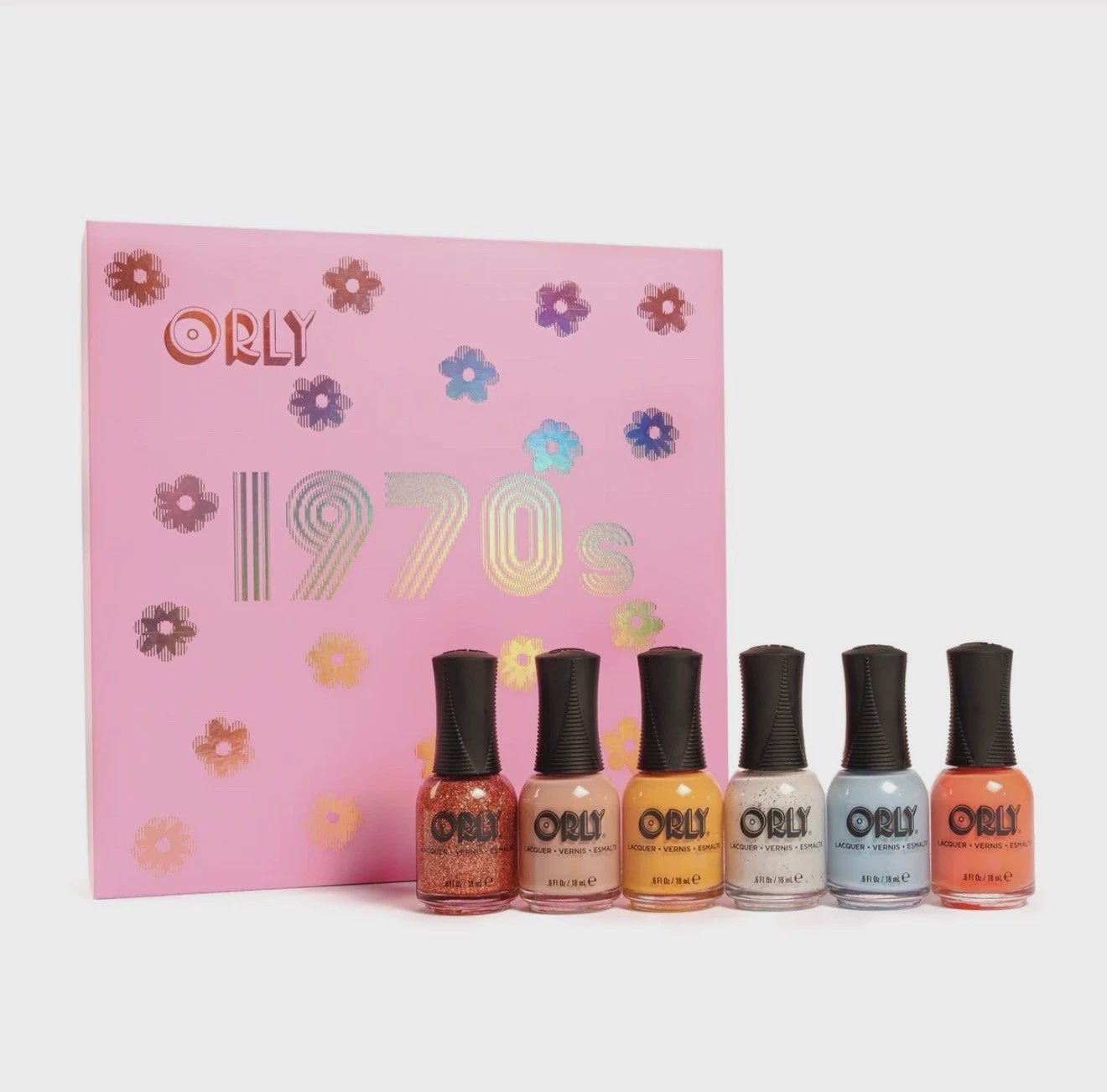 Orly Nail Lacquer 6pix set Color 1970s  #2500080
