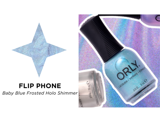 Orly Nail Lacquer Flip Phone .6fl oz/18ml #2000436