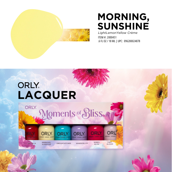 Orly Nail Lacquer Morning, Sunshine .6oz #2000451