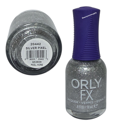 Orly Nail Lacquer Silver Pixel  .6oz 20442