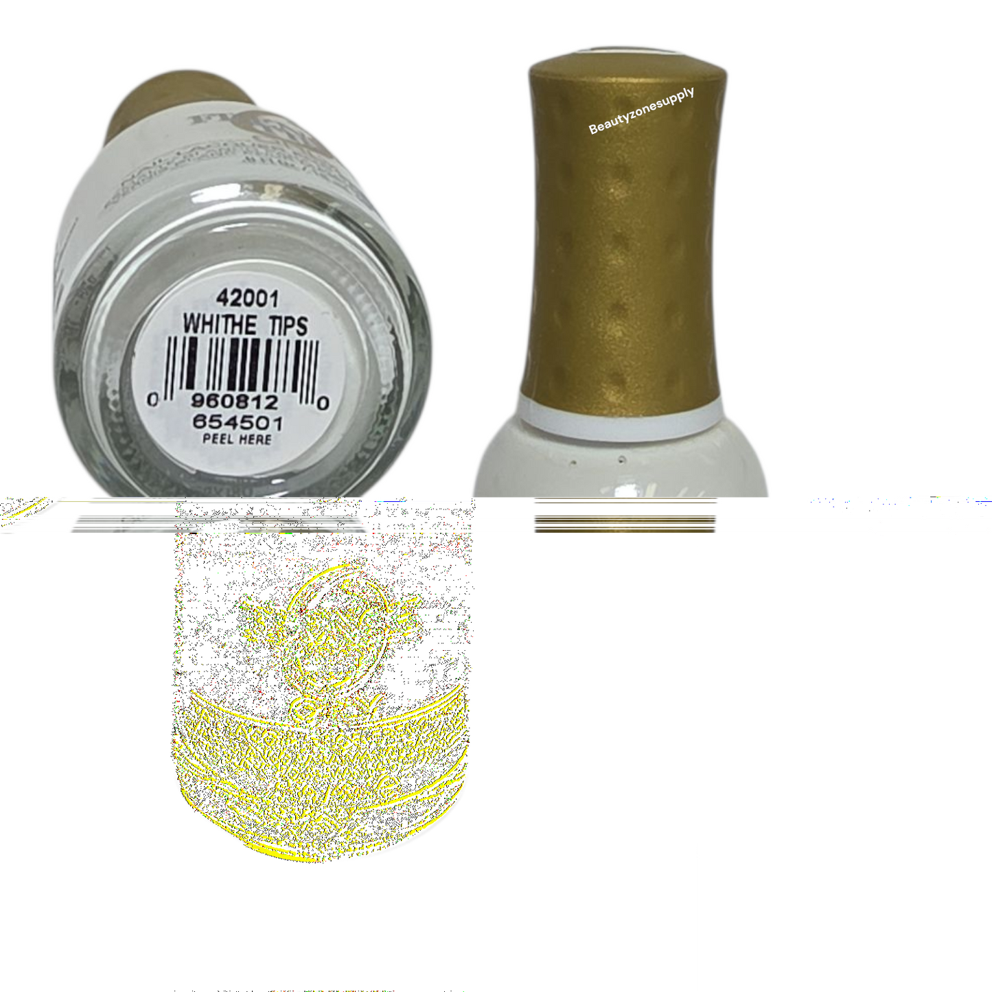 Orly Nail Lacquer Whithe Tips .6oz 42001