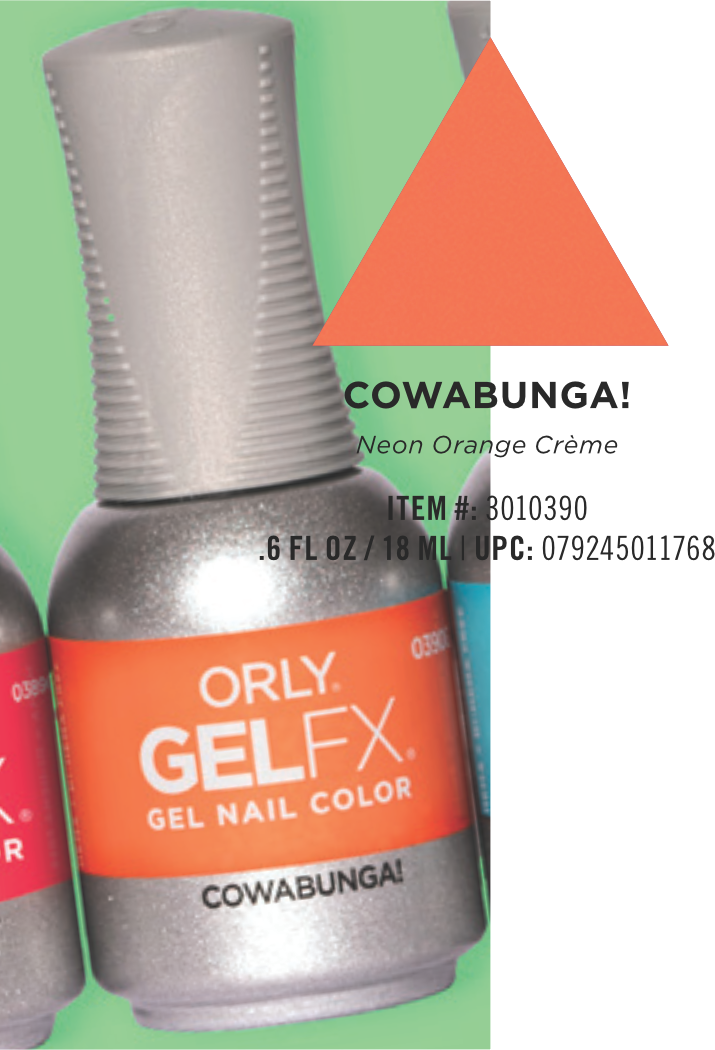 Orly Pro Gel FX Cowabunga! 0.6 oz #3010390
