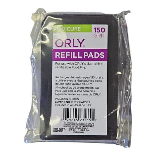 Orly Foot File Refill Pads - 150 Grit (10pk) #23515