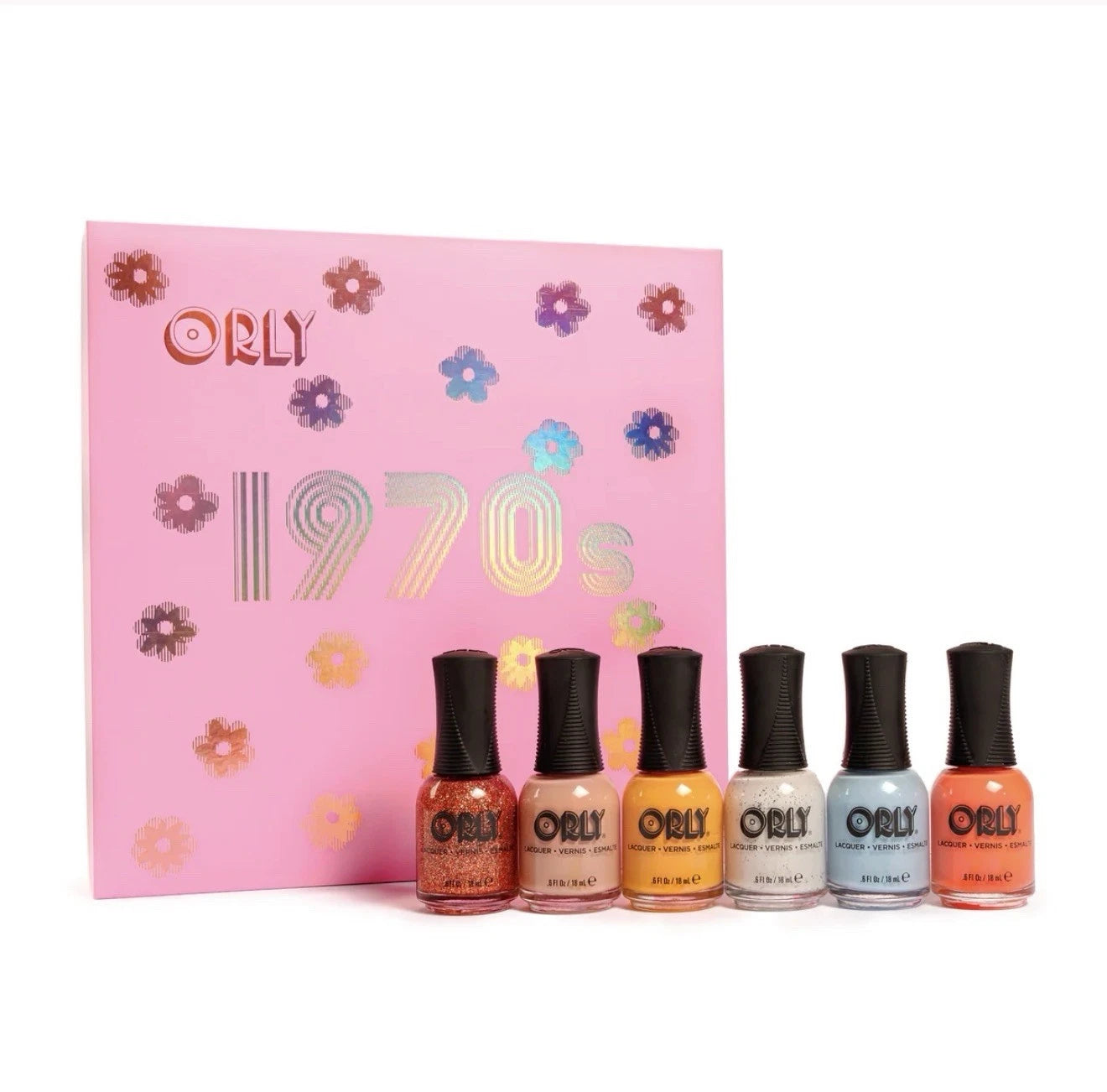 Orly Nail Lacquer 6pix set Color 1970s  #2500080