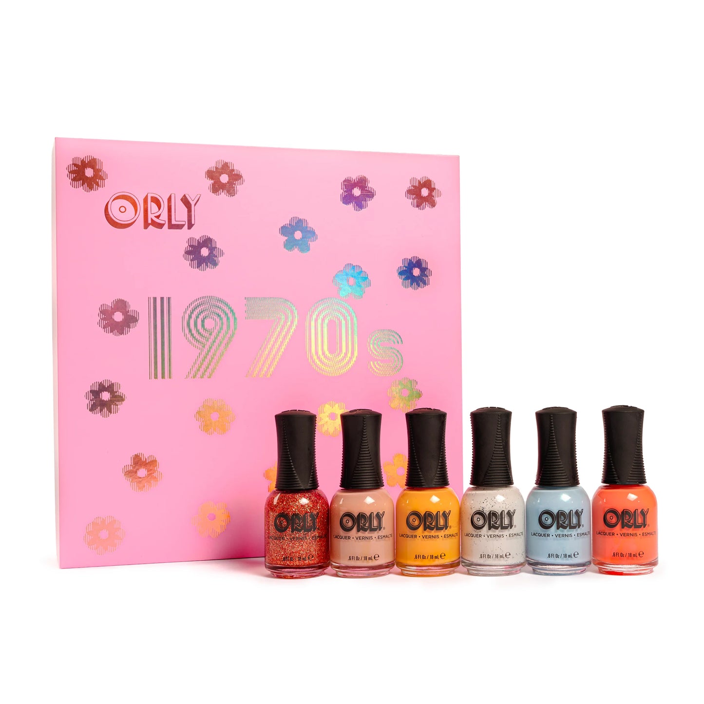 Orly Nail Lacquer 6pix set Color 1970s  #2500080