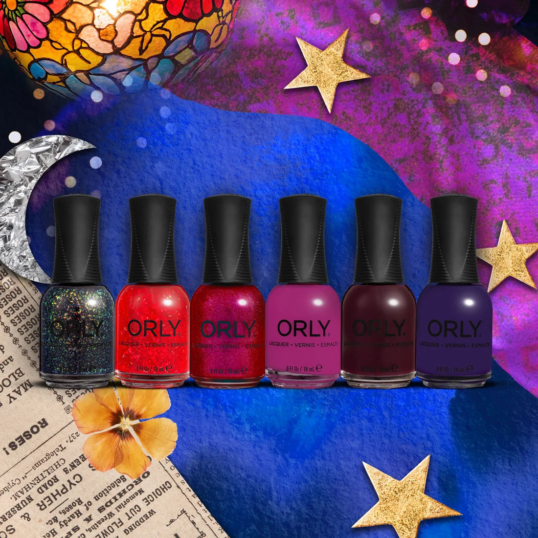 Orly Nail Lacquer Fall Into Wonder Fall 6 bottles Set #2500106