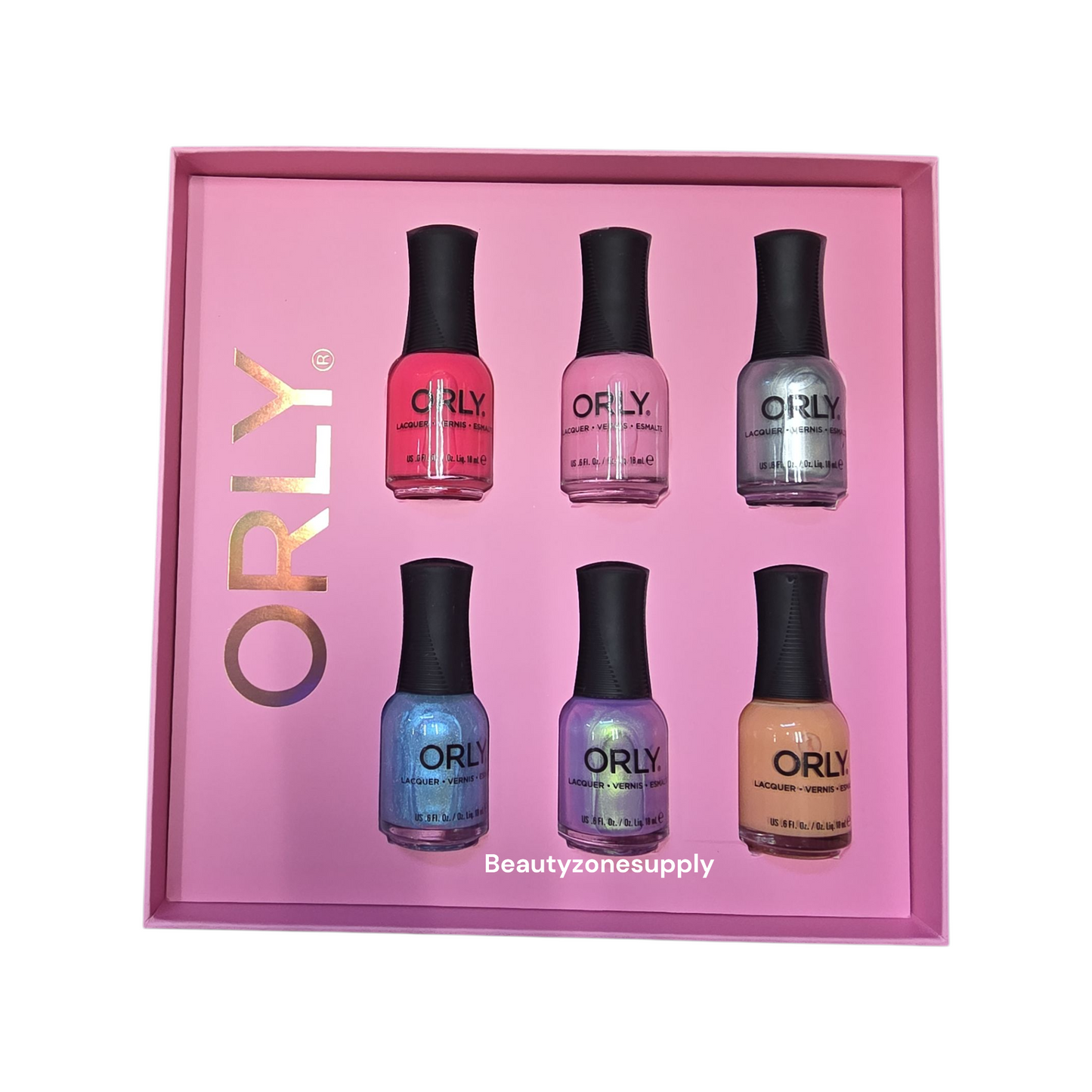 Orly Nail Lacquer Orly 2000's Limited Edition Winter 2025 6 pix Kit #2500092
