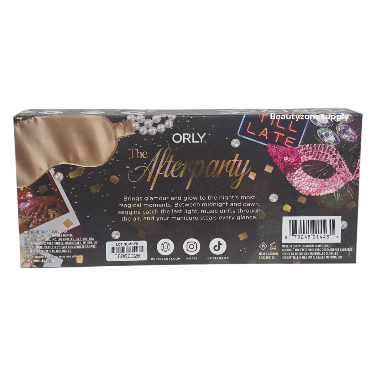 Orly Nail Lacquer The Afterparty Winter 2026 6 PIX KIT 2500108