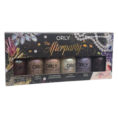 Orly Nail Lacquer The Afterparty Winter 2026 6 PIX KIT 2500108