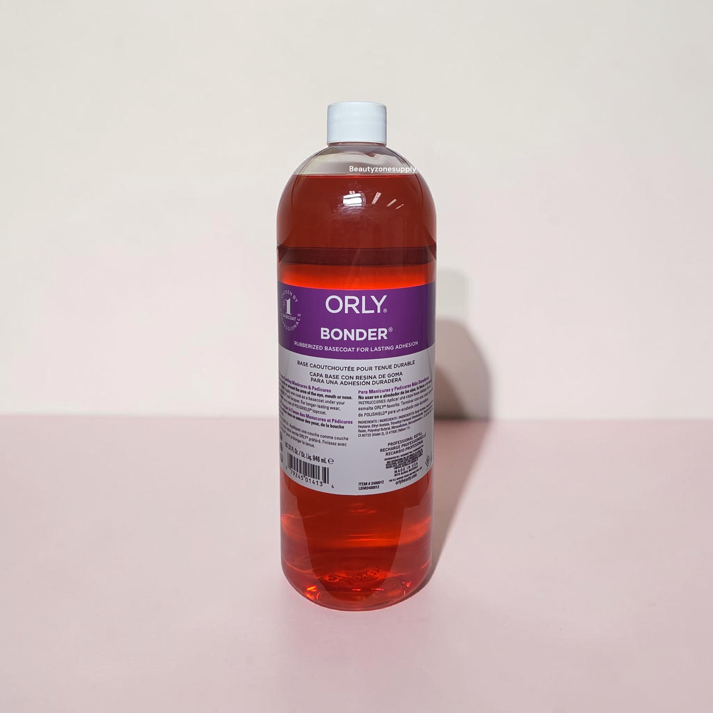 Orly bonder base coat 32 oz #2400012
