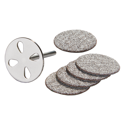 Pedi Foot File Attachment with 5 Replacement Pads DL-C533