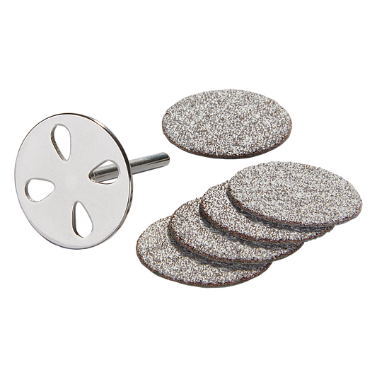 Pedi Foot File Attachment with 5 Replacement Pads DL-C533