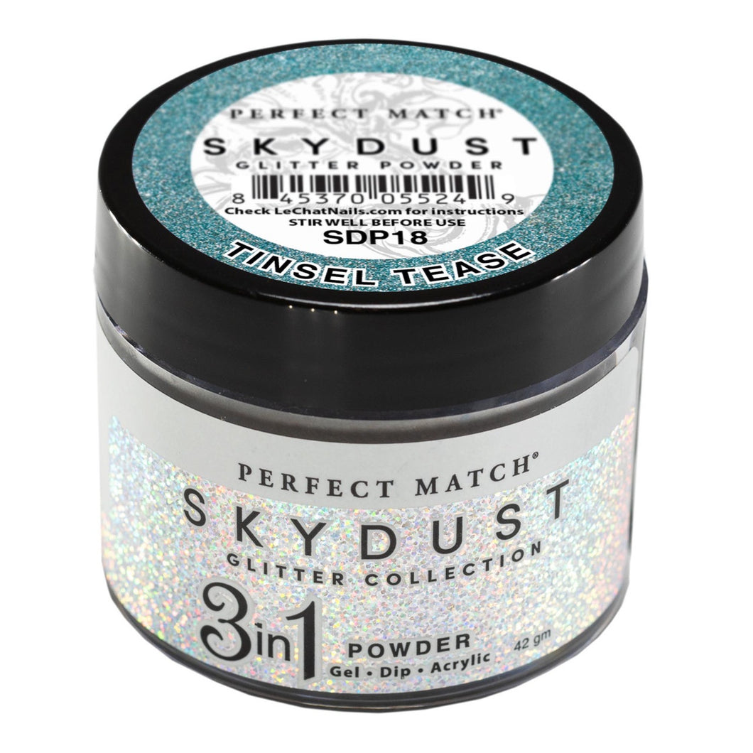 Perfect Match Glitter Powder Skydust Tinsel Tease 42 gm #SDP18