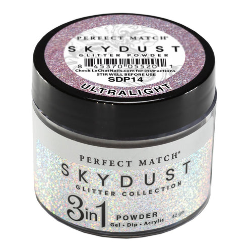 Perfect Match Glitter Powder Skydust Ultralight 42 gm #SDP14