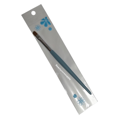 Petal gel brush blue handle size 10